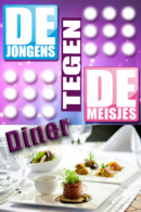 Jongens tegen de Meisjes Diner in Alkmaar