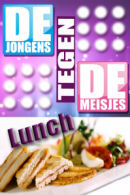 Jongens tegen de Meisjes Lunch in Wijk aan Zee